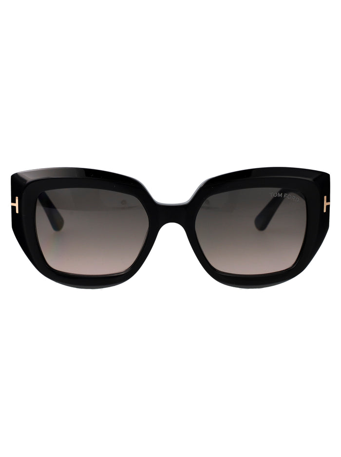 Tom Ford Black Acetate Sunglasses