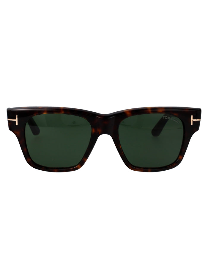 Tom Ford Eyewear Brown Caine Acetate Sunglasses