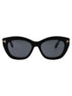 Tom Ford Nero Lucido / Fumo Polar Acetate Sunglasses