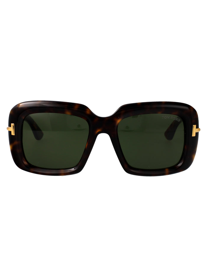 Tom Ford Avana Scura  / Verde Metal Sunglasses