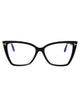 Tom Ford Nero Lucido Acetate Glasses