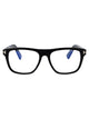 Tom Ford Nero Lucido Acetate Optical Glasses