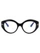 Tom Ford Nero Lucido Acetate Optical Glasses