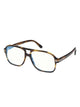 Tom Ford Tortoiseshell Navigator Frame Glasses