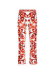 Dolce & Gabbana Maiolica Print Silk Trousers