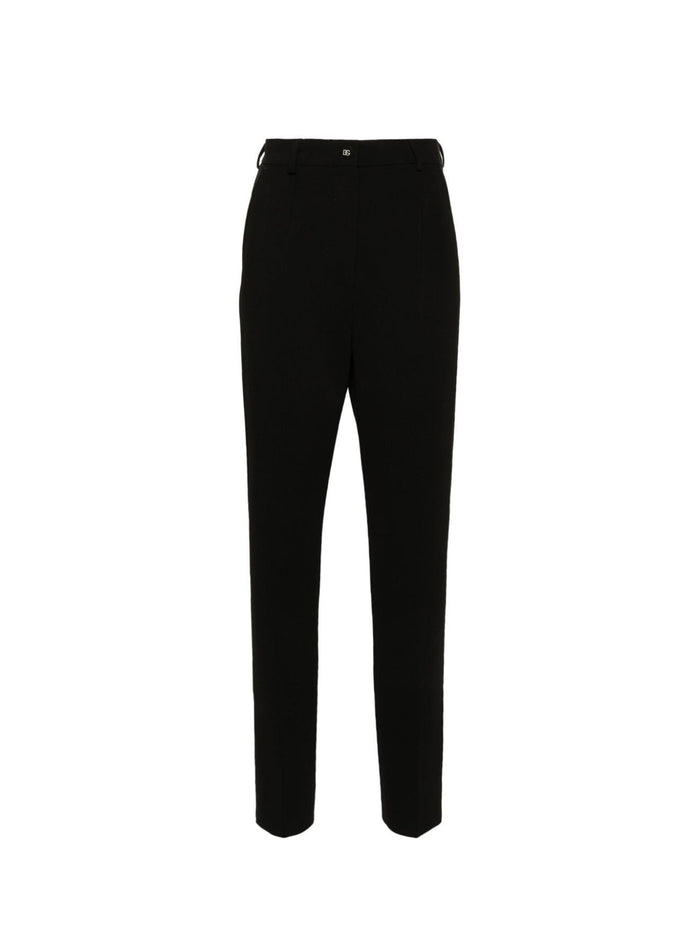 Dolce & Gabbana White Cotton Trousers