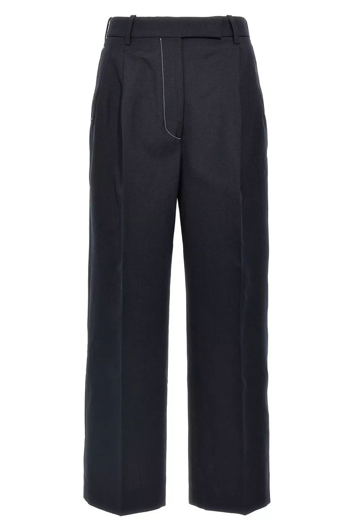Thom Browne High Waisted Double Pleat Trou