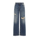 Dolce & Gabbana Blue Cotton Jeans