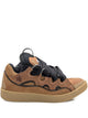 Lanvin Yellow Orange Leather Sneaker