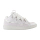 Lanvin White Curb Calf Leather Sneakers