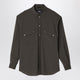 Fendi  Dark Green Wool Blouson