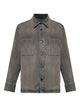 Fendi Camicia Jeans Sovratinta Grigia