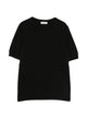 Soft Goat Round Neck Short Sleeves