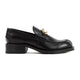 Lanvin Black Leather Medley Loafers