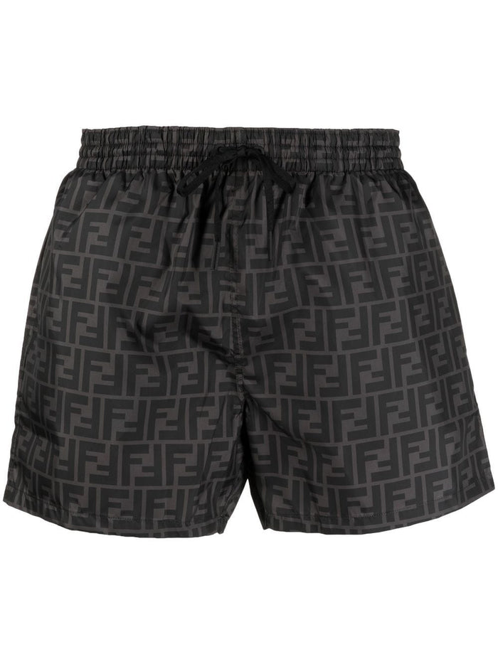 Fendi Fendi Ff Nylon Swim Shorts