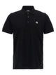 Fendi Ff Metallic Logo Polo Shirt
