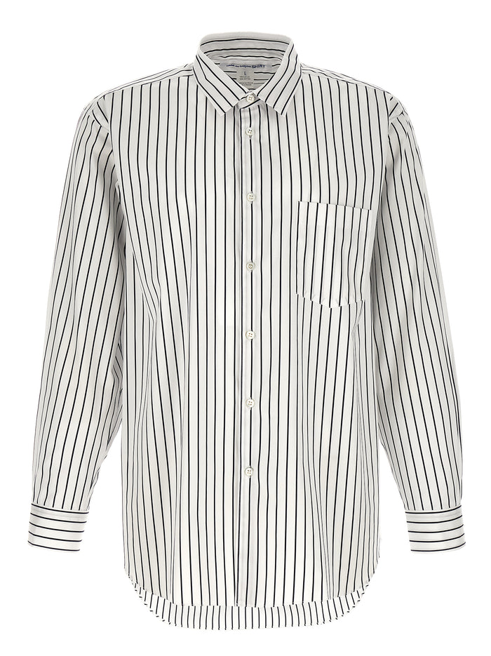 Comme Des Garcons Shirt Striped Shirt