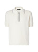 Fendi Zip-Up Ff-Motif Polo Shirt