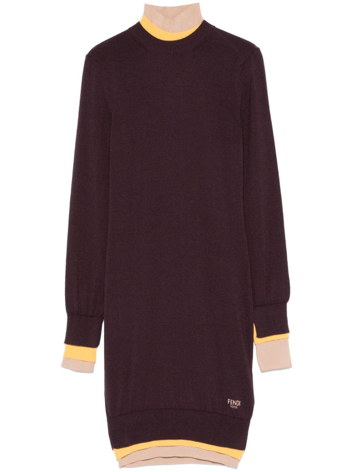 Fendi Wool Knitted Dress