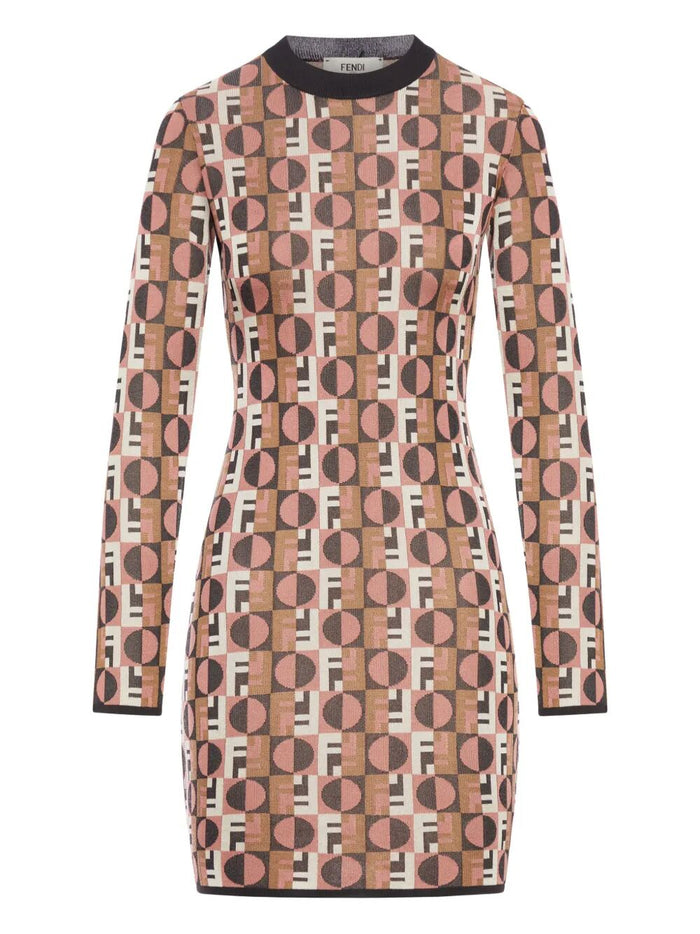 Fendi Fendi Optical Mini Dress