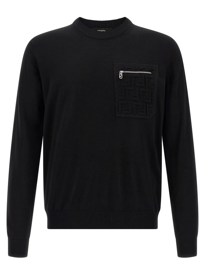 Fendi Ff Pocket Sweater