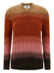 Fendi Ombre Wool Crewneck Sweater