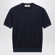Fendi Fendi Ff Wool Silk Jacquard Jumper