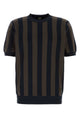 Fendi Embroidered Knit T-Shirt