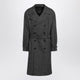 Dolce & Gabbana Grey Wool Doublebreasted Coat