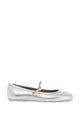 Gianvito Rossi Carla Leather Ballet Flats