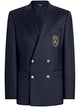 Dolce & Gabbana Double-Breasted Virgin Wool Jacket
