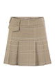 Dondup Prince Of Wales Mini Skirt