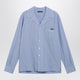 Dolce & Gabbana Vanity Striped Froissé Shirt In Multicolour
