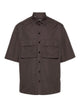 Dolce & Gabbana Brown Cotton Silk Shirt