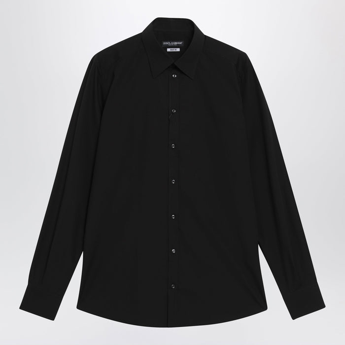 Dolce & Gabbana Black Cotton Shirt