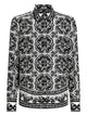 Dolce & Gabbana Majolica-Print Silk Shirt