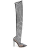 Gianvito Rossi Lipari Plexi Lamb Black Boots
