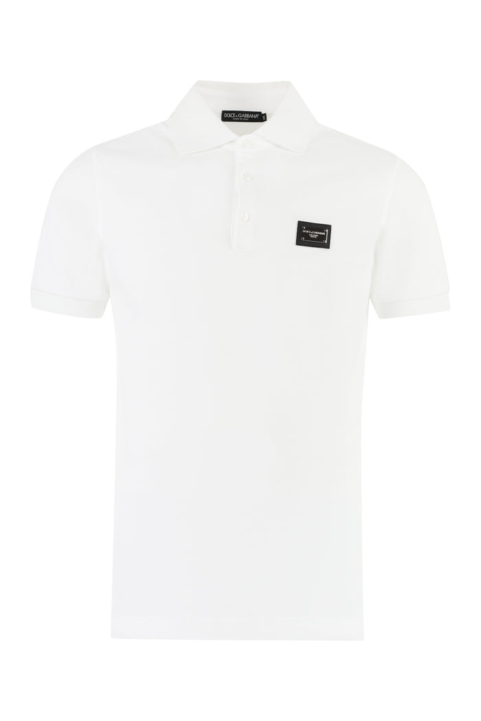 Dolce & Gabbana Cotton-Piqué Polo Shirt