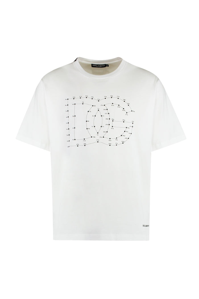 Dolce & Gabbana Cotton Crew-Neck T-Shirt