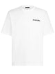 Dolce & Gabbana Cotton T-Shirt With Logo Embroidery