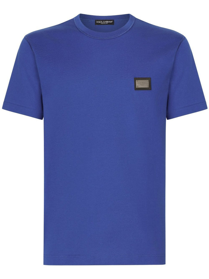 Dolce & Gabbana Cotton Crew-Neck T-Shirt