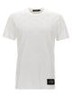 Dolce & Gabbana Optical White Cotton T-Shirts And Polos