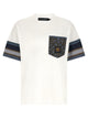 Dolce & Gabbana 'Cargo' Silk Insert T-Shirt