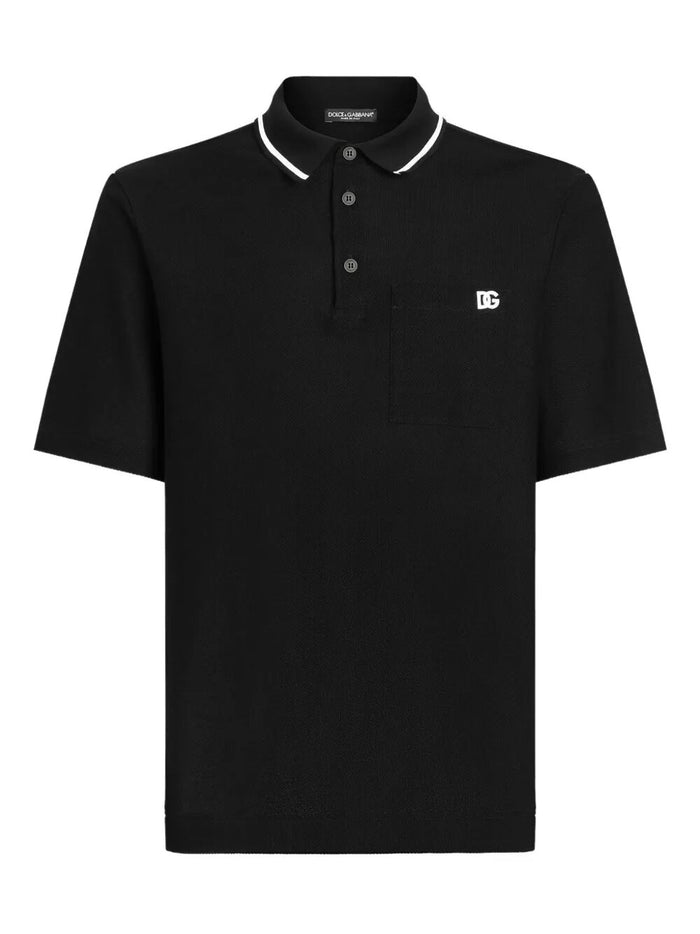 Dolce & Gabbana Cotton-Piqué Polo Shirt