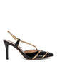 Gianvito Rossi G95547 Nuit Slingback 85Mm