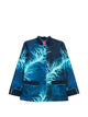 F.r.s For Restless Sleepers Printed Silk Jacket