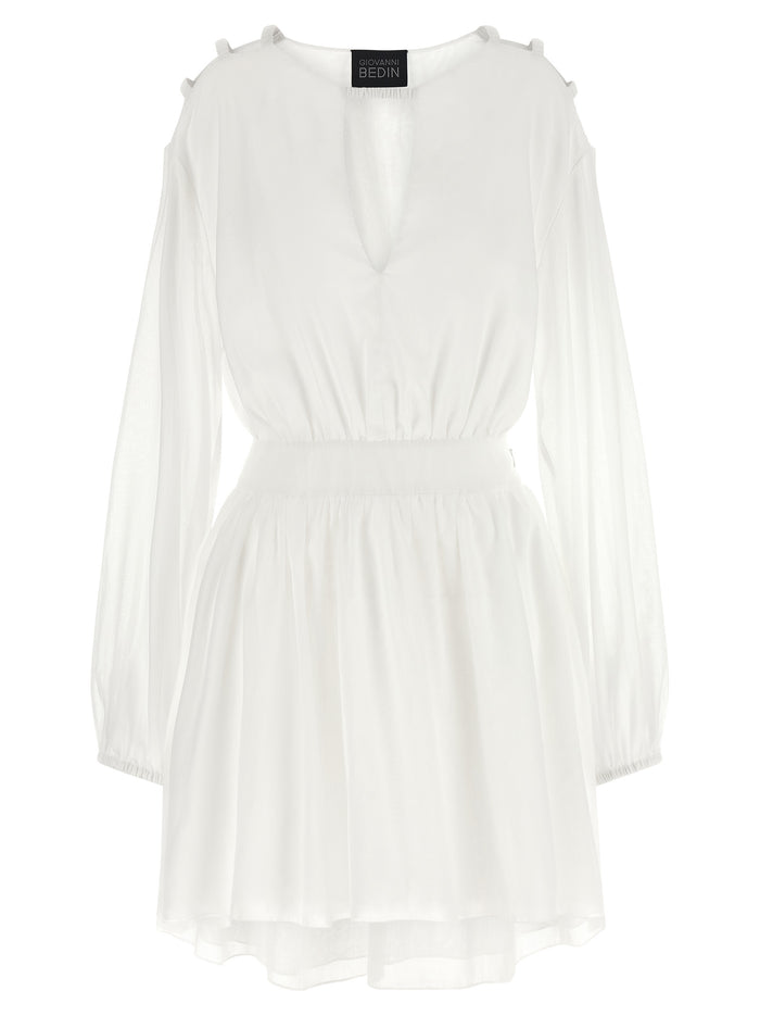 Giovanni Bedin Cotton Muslin Dress