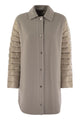 Herno Coat With Down Sleeves