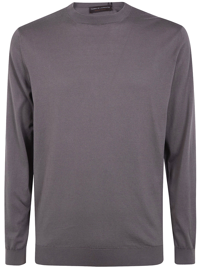 Filippo De Laurentiis Long Sleeves Round Neck Sweater