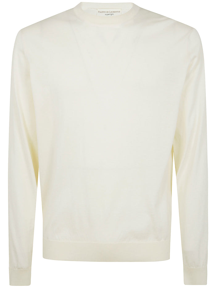 Filippo De Laurentiis Long Sleeves Round Neck Sweater